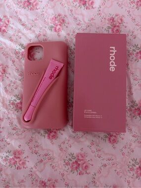 RHODE iPhone 13 Pink Lip iPhone Case
